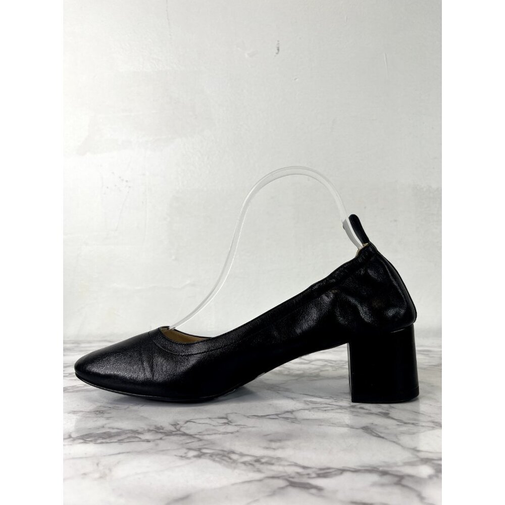 Everlane Women's Black The Italian Leather Day Heel Sz 7.5 - Picture 8 of 9